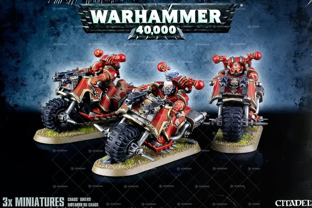[5011921178209] Chaos Space Marines : Bikers