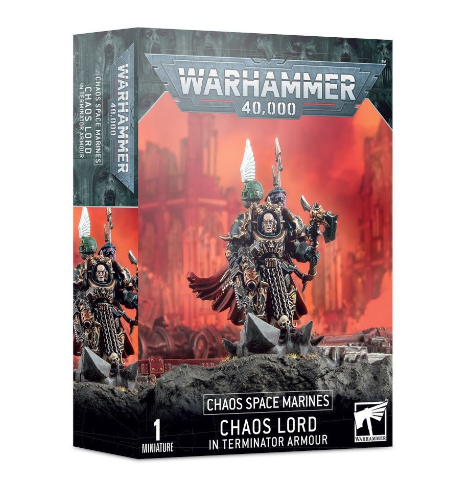 [43-12] Chaos Space Marines : Chaos Lord in Terminator Armor