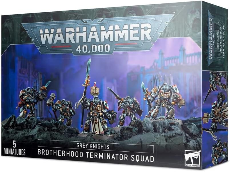Grey Knights : Brotherhood Terminator Squad