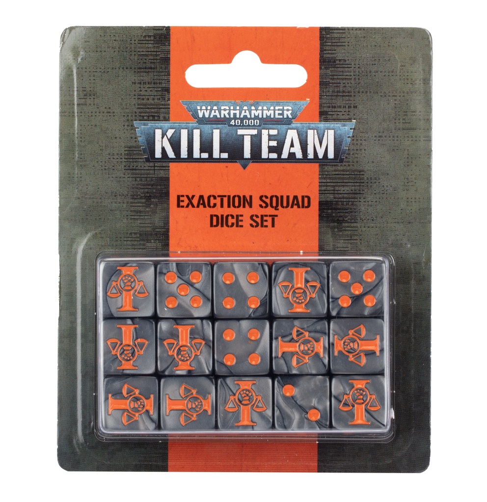 [103-28] Kill Team : Exaction Team Dice