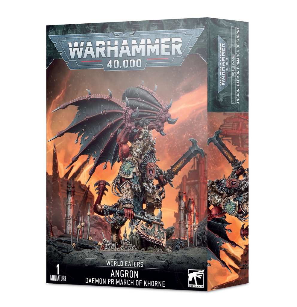 [43-28] World Eaters : Angron Daemon Primarch of Khorne