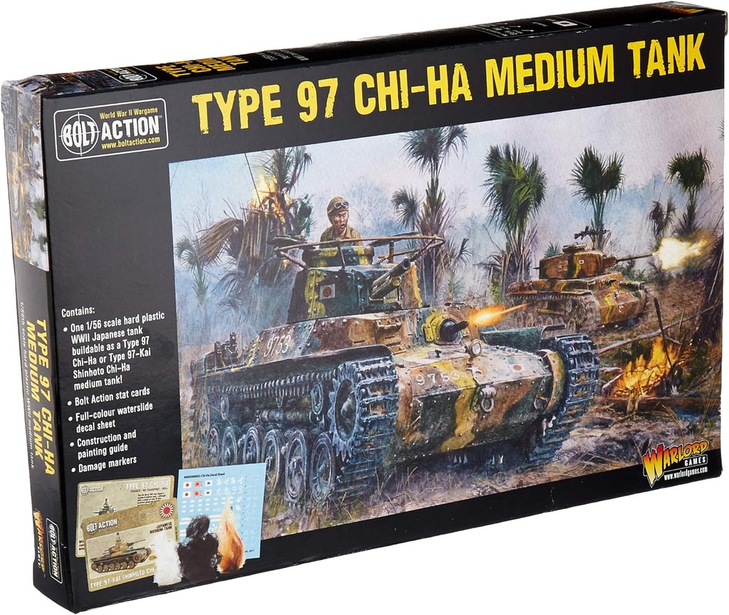 Chi-Ha Japanese Tank (plastic)