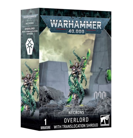 Necrons : Overlord + Translocation Shroud