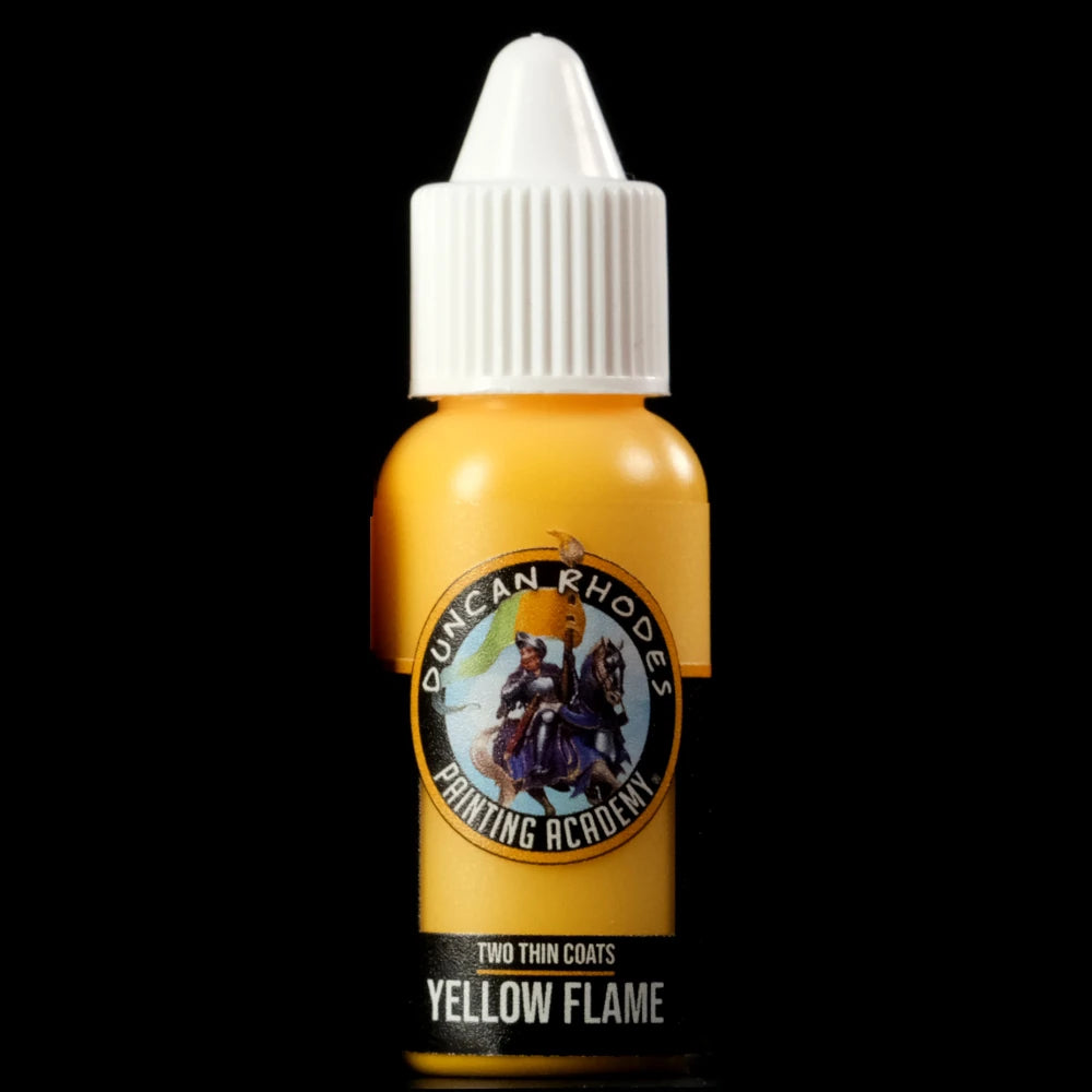 [DR-10006] Two Thin Coats Paint : Yellow Flame