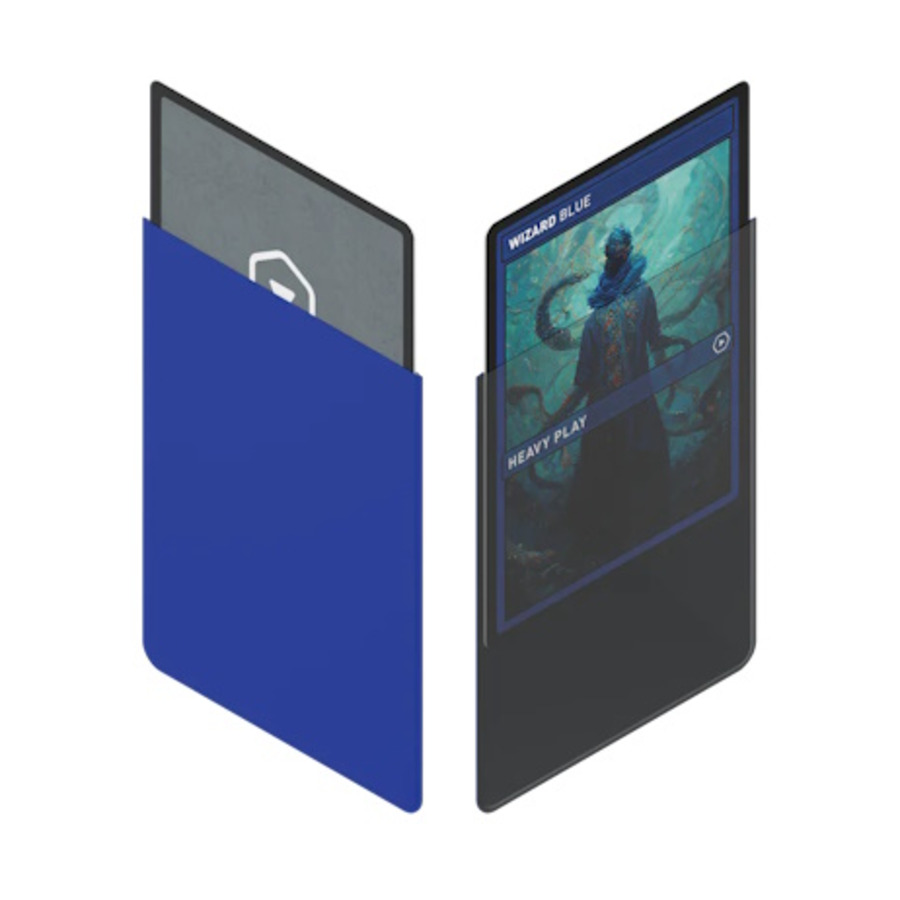 [cur8001] CURV Card Sleeves : Wizard Blue