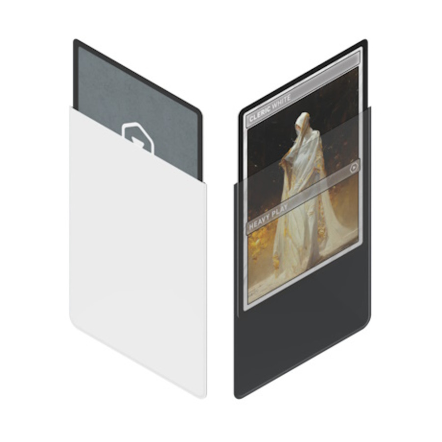 [curv6001] CURV Card Sleeves : Cleric White