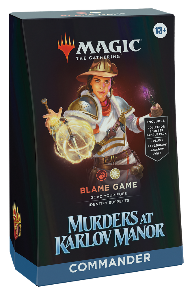 [D30270003] Murders at Karlov Manor : Blame Game Commander Deck