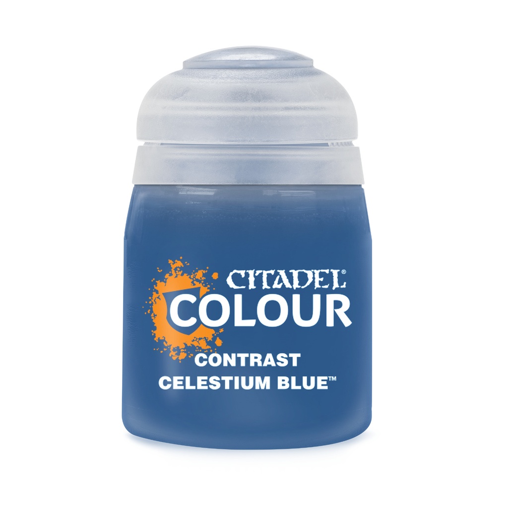 Games Workshop - Citadel Colour Contrast: Celestium Blue (18ml) Paint