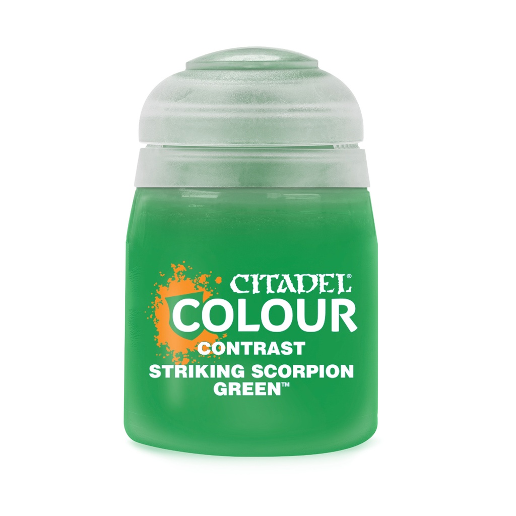 Games Workshop - Citadel Colour Contrast: Striking Scorpion Green (18ml) Paint
