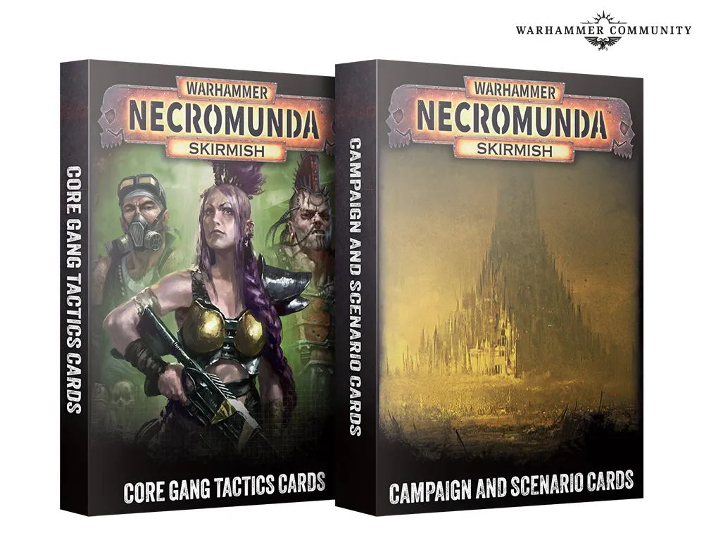 Necromunda Core Gang Tactics Cards