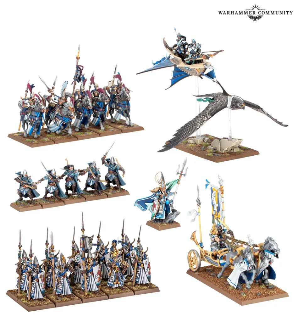 High Elf Realms: Battle March Army