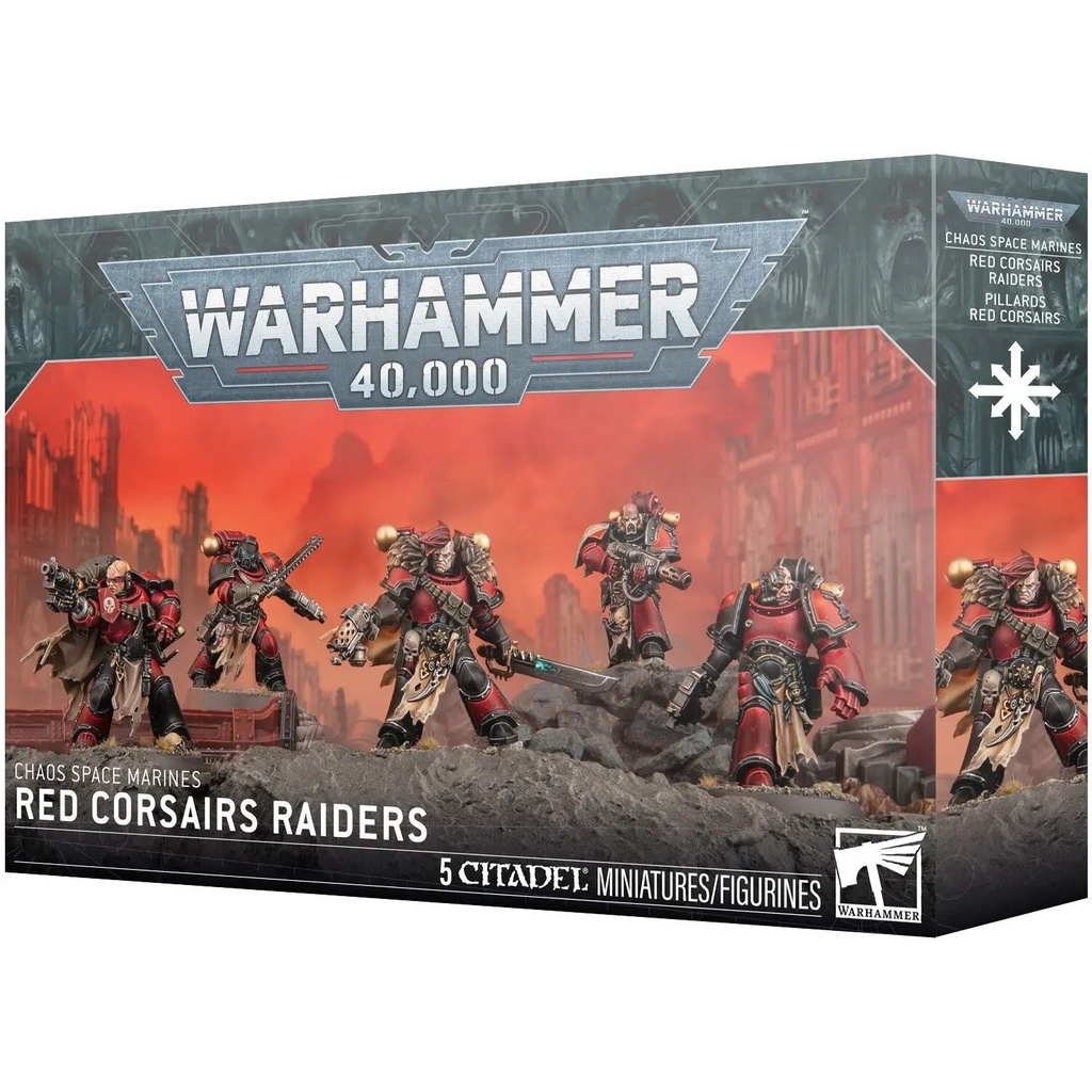 [99120102224] CHAOS SPACE MARINES:RED CORSAIRS RAIDERS
