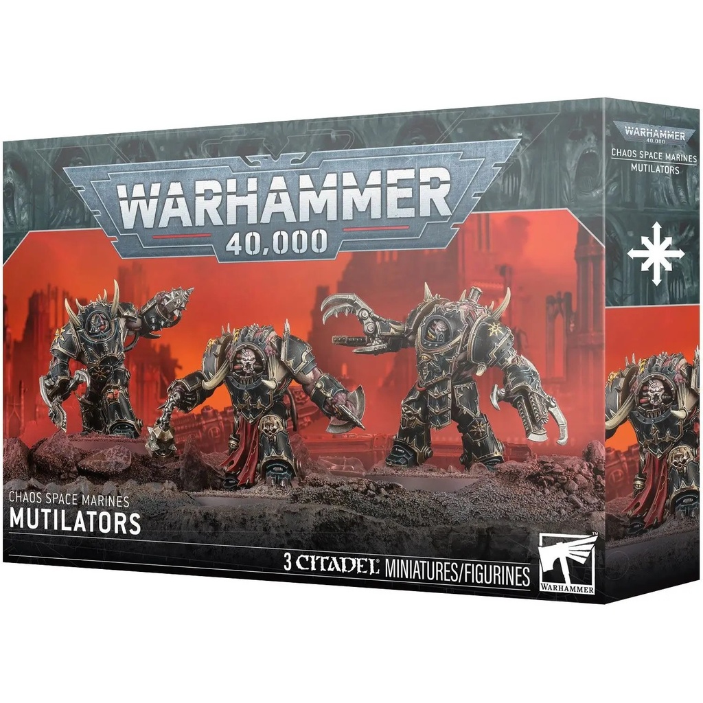 [99120102230] CHAOS SPACE MARINES: MUTILATORS