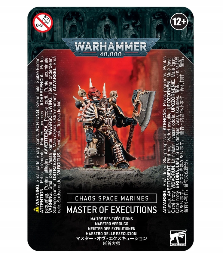 CHAOS SPACE MARINES MASTER OF EXECUTIONS