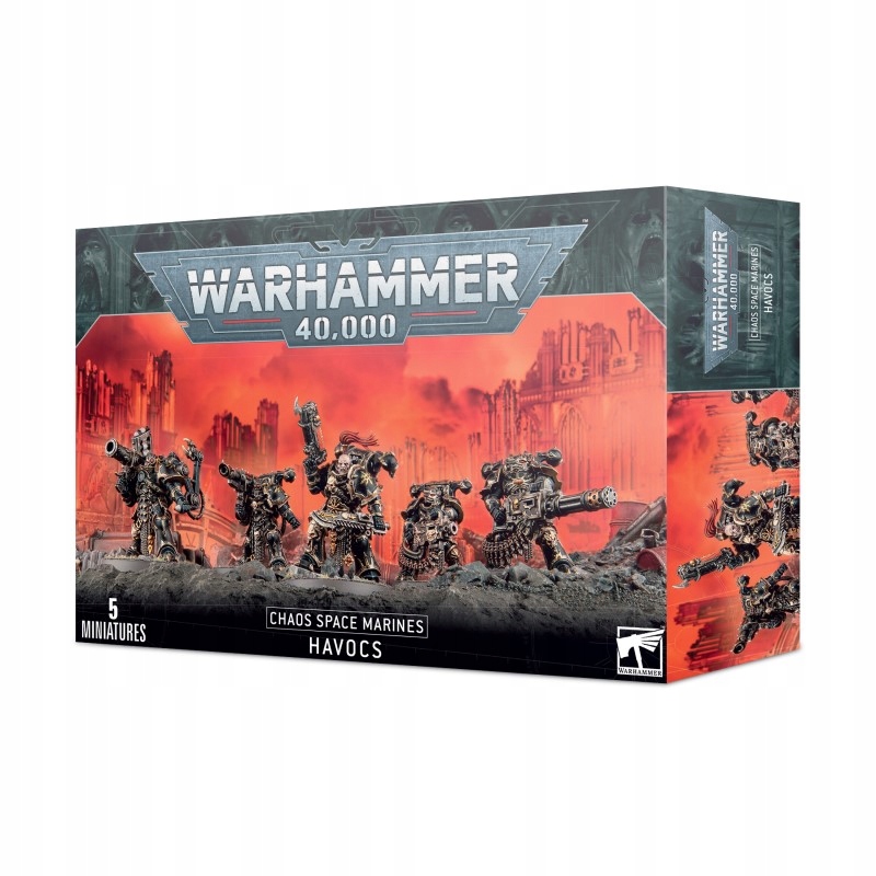 [99120102170] CHAOS SPACE MARINES: HAVOCS