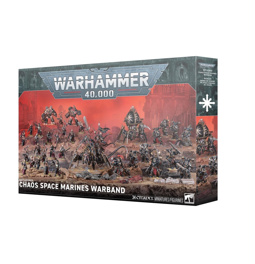 [99120102252] BATTLEFORCE: CHAOS S/MARINES WARBAND