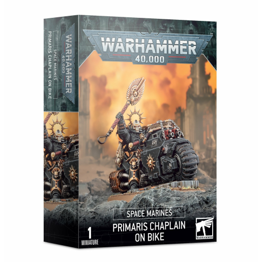 [99120101273] SPACE MARINES: CHAPLAIN ON BIKE