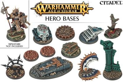 [99120299039] AGE OF SIGMAR HERO BASES