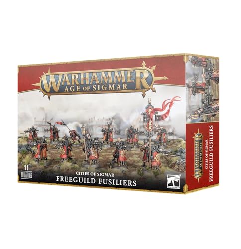 [99120202049] CITIES OF SIGMAR: FREEGUILD FUSILIERS