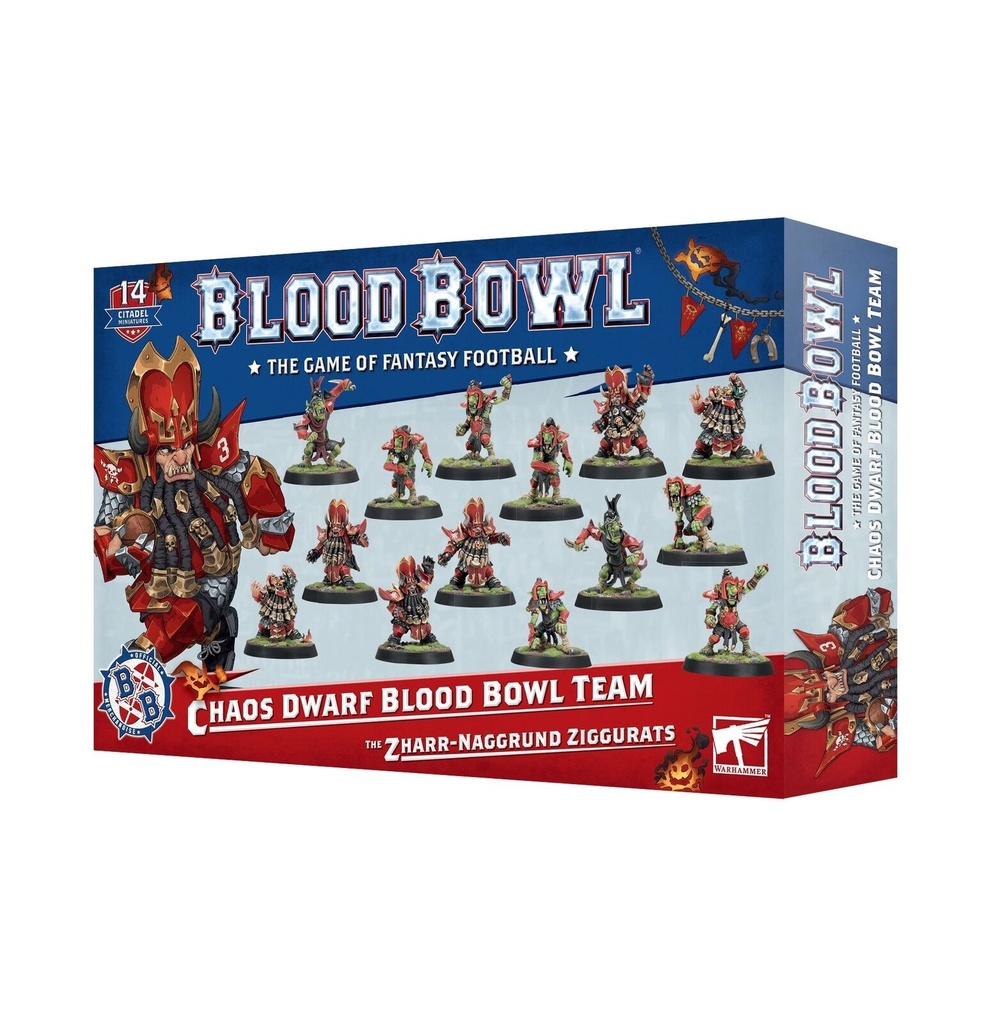[99120911001] BLOOD BOWL: CHAOS DWARF TEAM