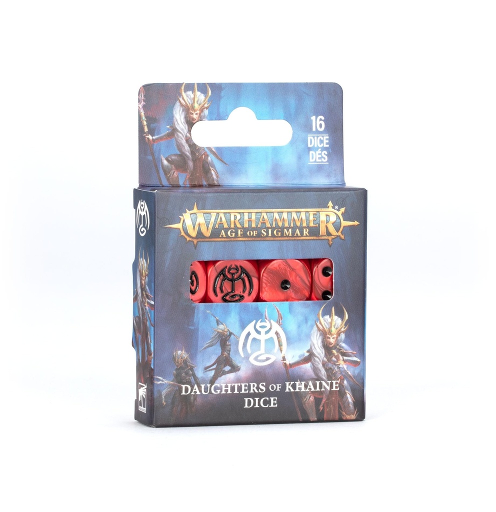 [99220212005] AGE OF SIGMAR: DAUGHTERS OF KHAINE DICE