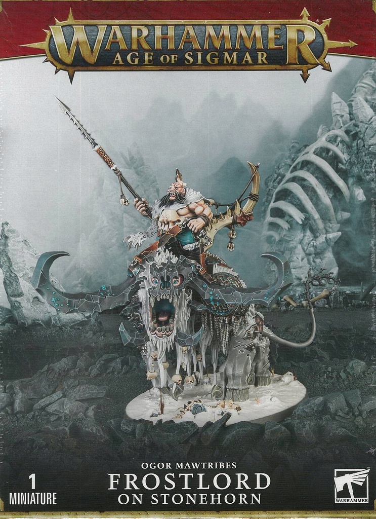 [99120213028] OGOR MAWTRIBES: FROSTLORD ON STONEHORN