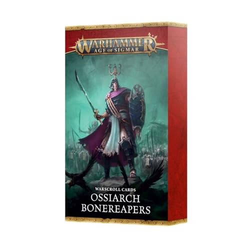 [60050207005] WARSCROLL CARDS:OSSIARCH BONEREAPERS ENG
