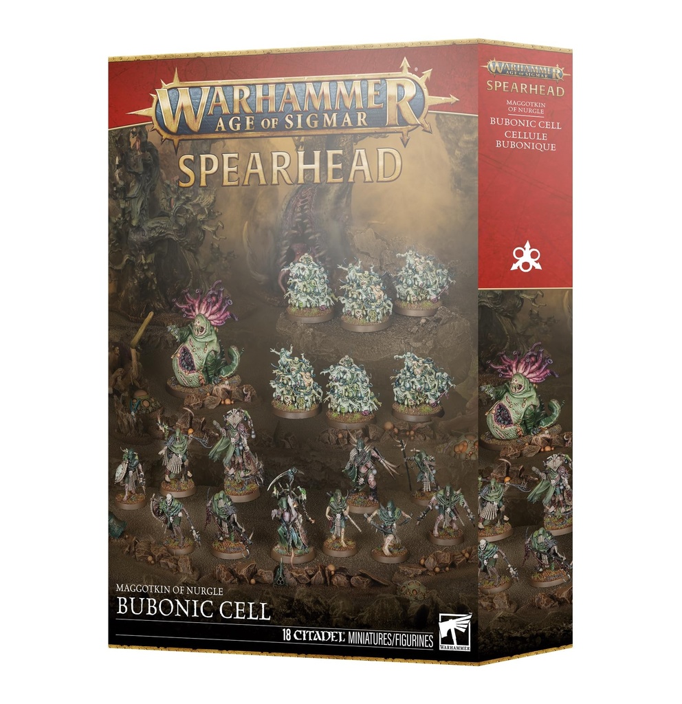 [99120201203] SPEARHEAD: MAGGOTKIN/NURGLE:BUBONIC CELL