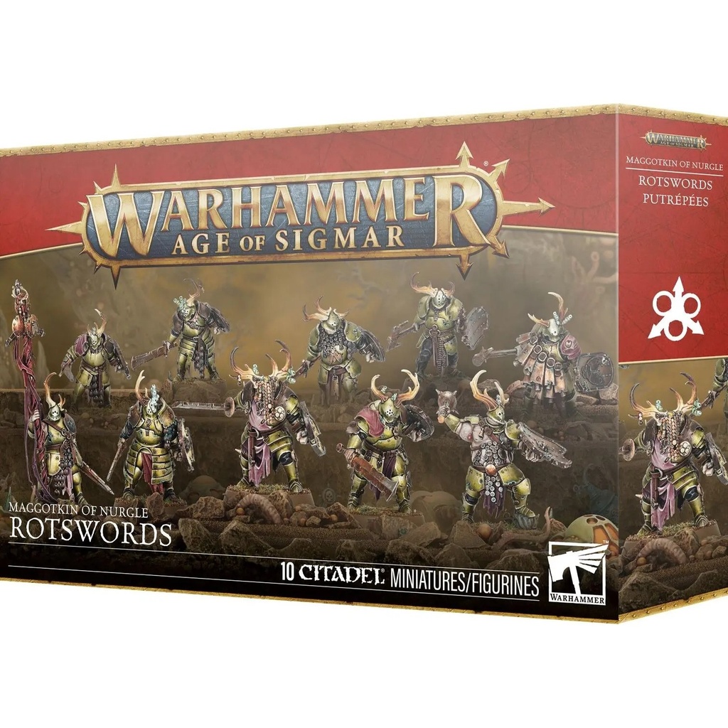 MAGGOTKIN OF NURGLE: ROTSWORDS