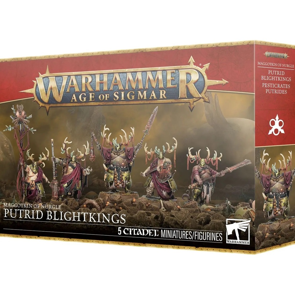 MAGGOTKIN OF NURGLE: PUTRID BLIGHTKINGS