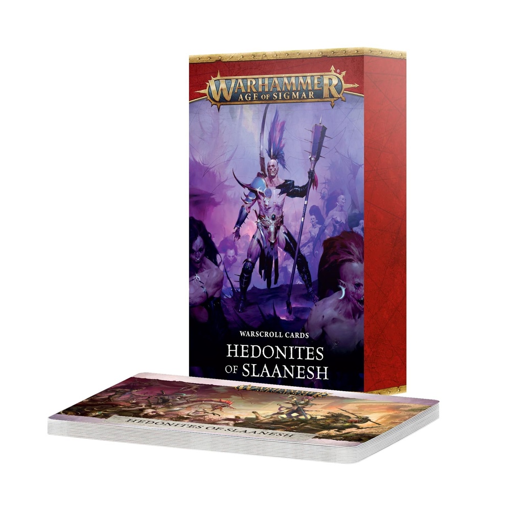 [60050201016] W/S CARDS: HEDONITES OF SLAANESH (ENG)
