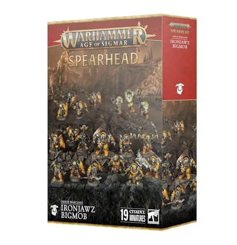 [99120209122] SPEARHEAD:ORRUK WARCLANS IRONJAWZ BIGMOB