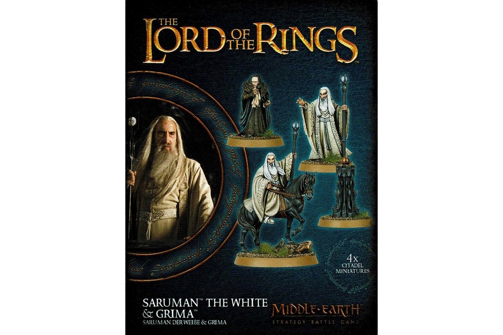 SARUMAN THE WHITE & GRIMA