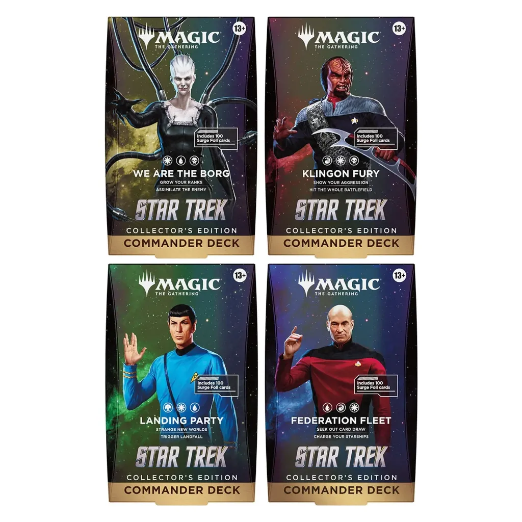 [WOCD59000000] MTG STAR TREK COLLECTOR COMMANDER DECK (4/1)
