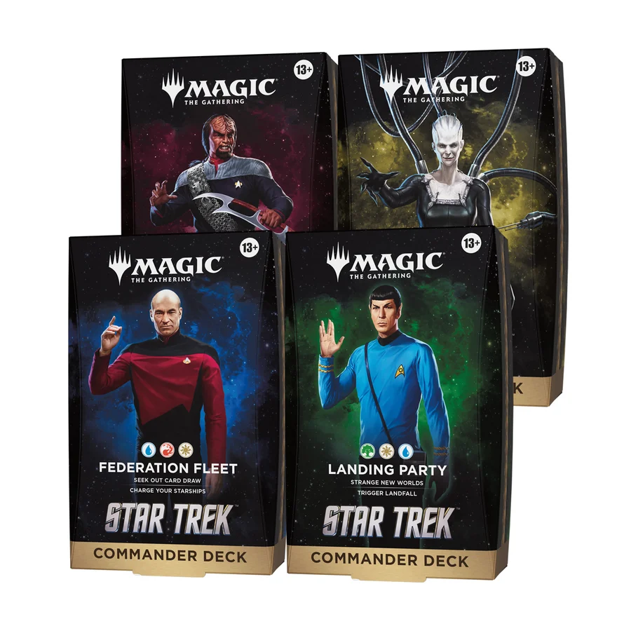 [WOCD58990000] MTG STAR TREK COMMANDER DECK (4/1)