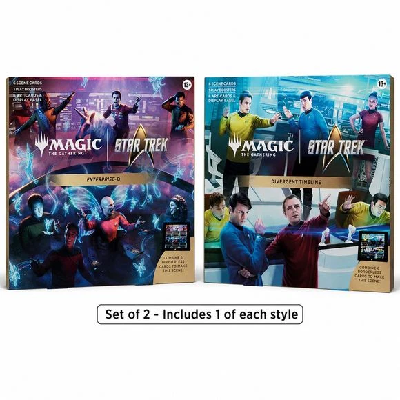 [WOCD59040000] MTG STAR TREK SCENE BOX (Set of 2)