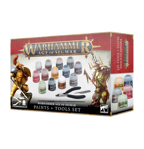 [80-17] AOS Paints and Tools Set