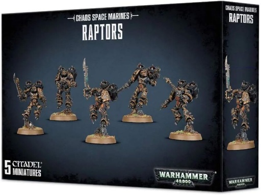 [43-13] Chaos Space Marines : Raptors
