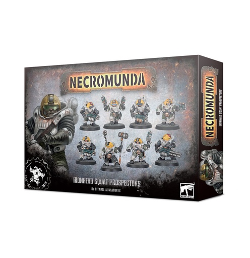 [301-01] Necromunda : Ironhead Squat Prospectors