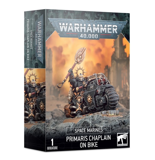 [48-31] Space Marines : Primaris Chaplain on Bike