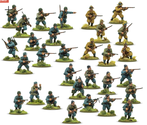 [402015801] Italian Army & Blackshirts (Plastic)
